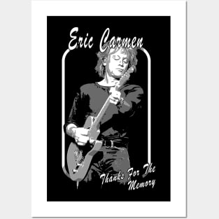 Eric Carmen black and white vintage Posters and Art